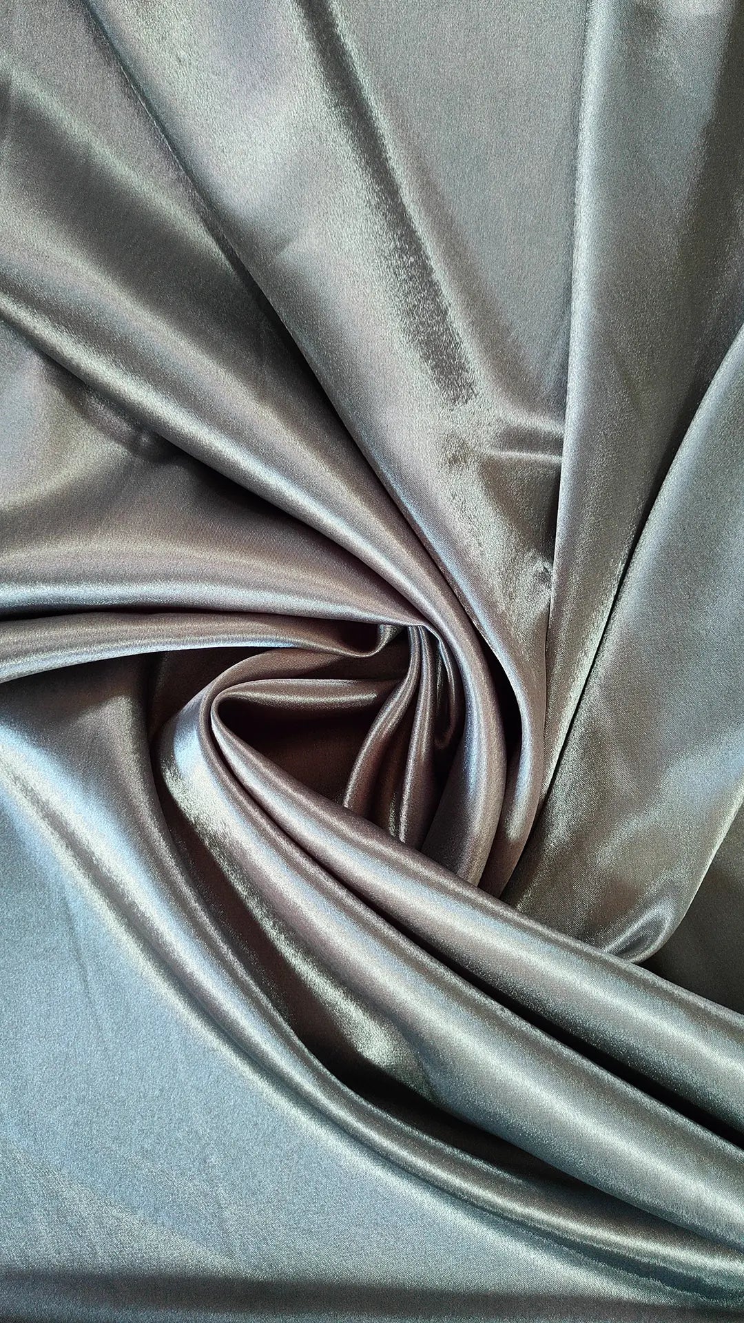 Crep satin gri deschis
