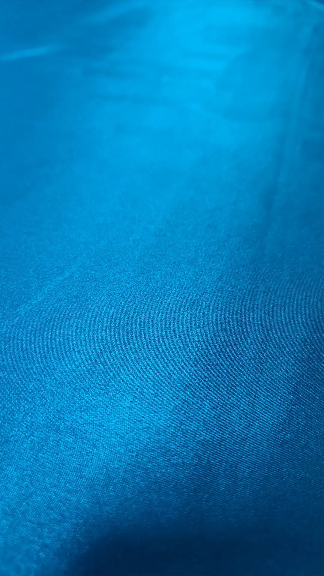 Material elastic satin turquoise inchis
