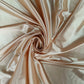 Satin elastic bej deschis