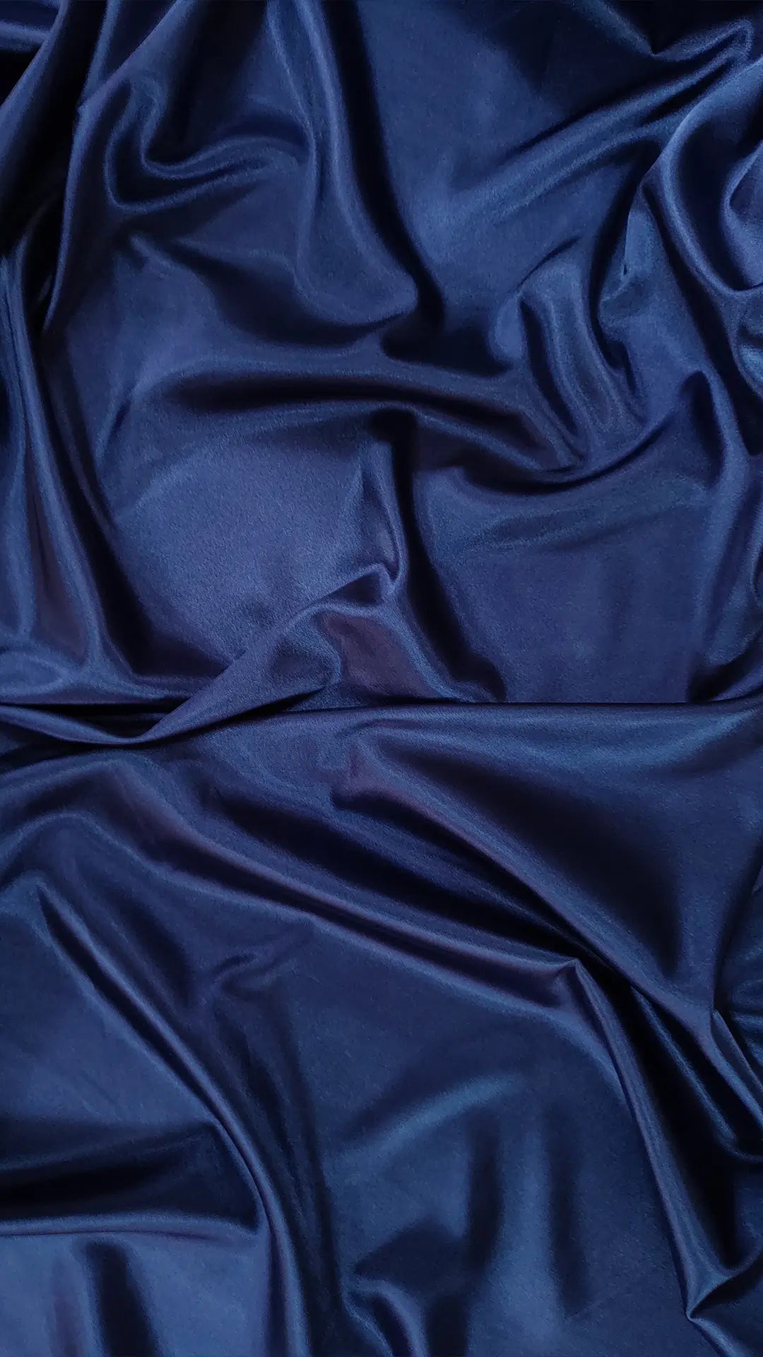 Satin elastic la metru bleumarin